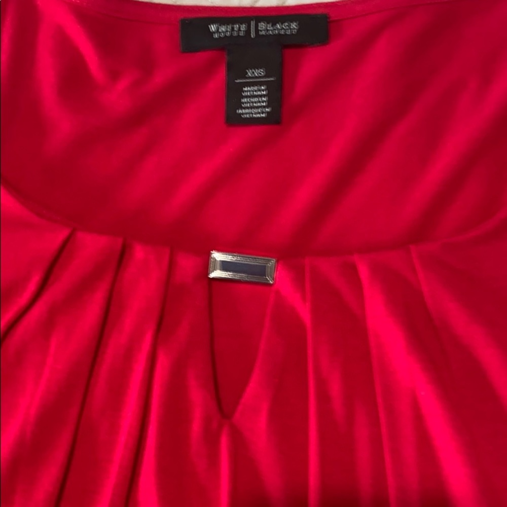 White House/ Black market red top - Picture 3 of 4